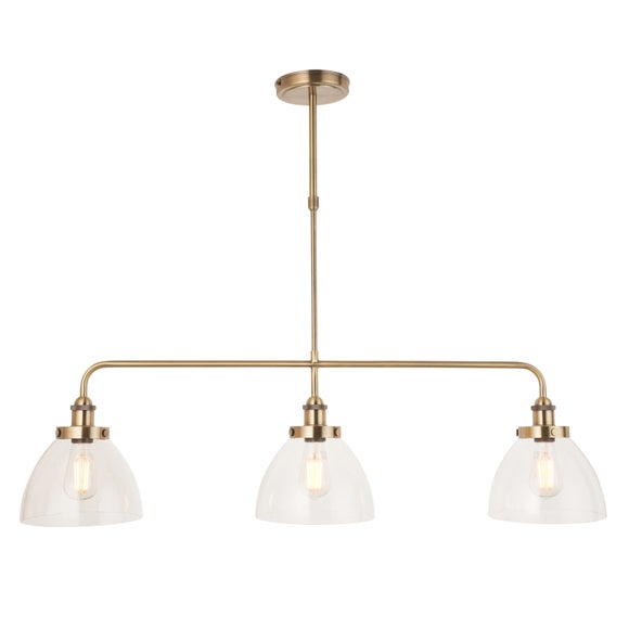 Vogue Tobermory 3 Light Adjustable Diner Light