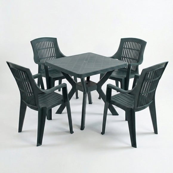 Trabella Alana Square Patio Table with 4 Bonnie Chairs, product image 7