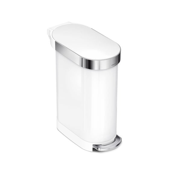 Simplehuman 45L Stainless Steel Slim Pedal Bin, product image 3