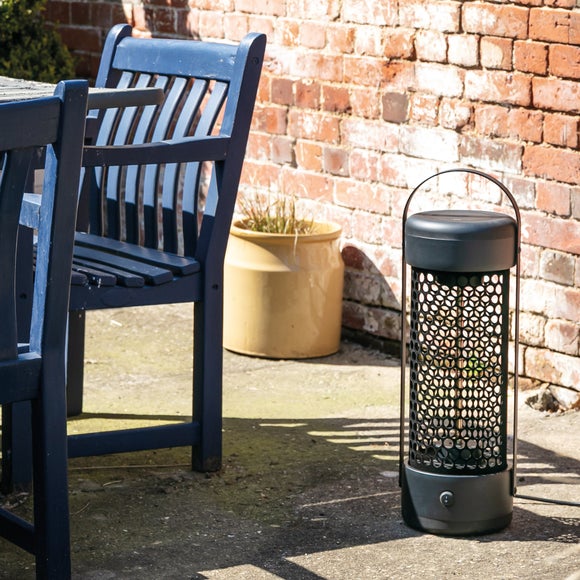 Igenix Pack of 2 Portable Patio Black Tower Heaters