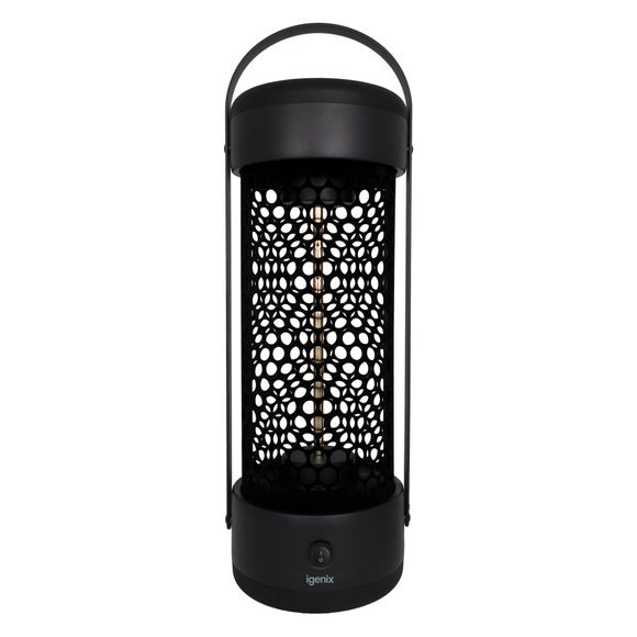 Igenix Pack of 2 Portable Patio Black Tower Heaters