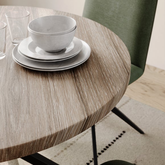 Ezra II 4 Seater Round Dining Table