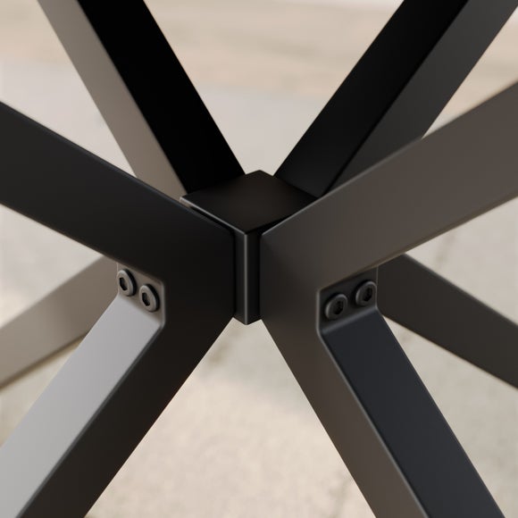 Ezra II 4 Seater Round Dining Table