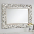 Baroque Distressed Rectangle Wall Mirror