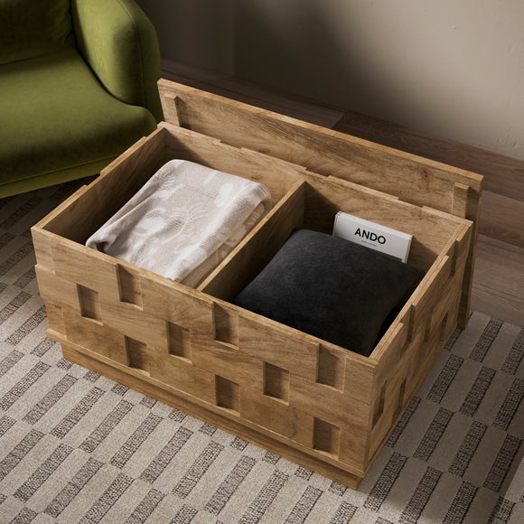 Watson Storage Coffee Table, Wood Effect, product image 3