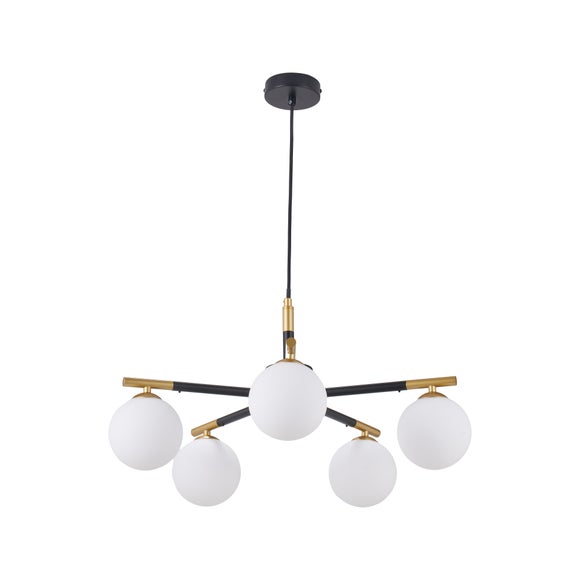 Pacific Lifestyle Wanda 5 Light Adjustable Ceiling Light