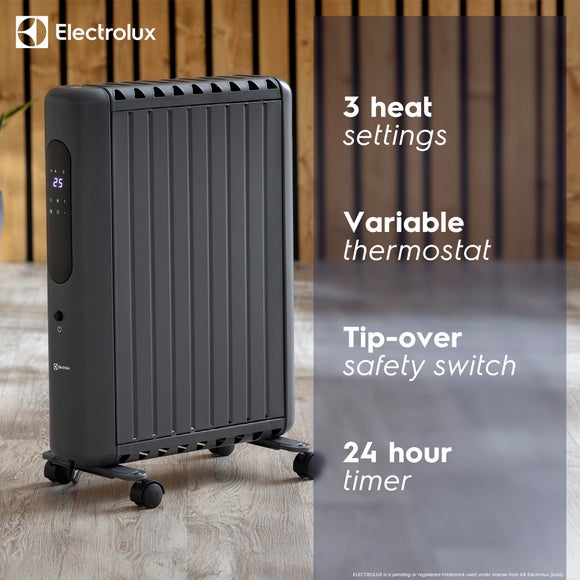 Electrolux 2000W Digital Close Fin Oil Heater