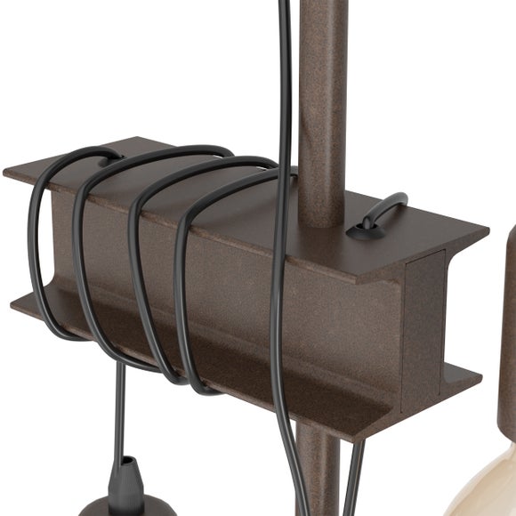 EGLO Townshend 2 Light Floor Lamp