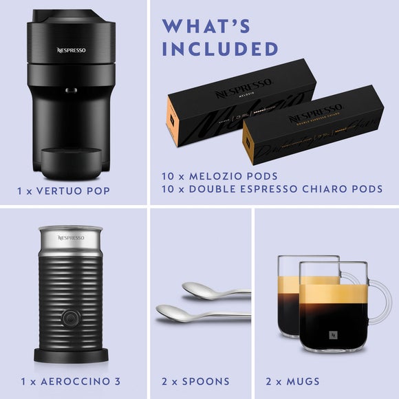 De'Longhi Vertuo Pod Coffee Machine Bundle Pack