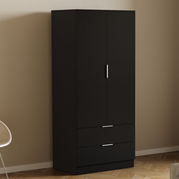 Hayes 2 Drawer Double Wardrobe, product image 1
