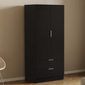 Hayes 2 Drawer Double Wardrobe, product image 1