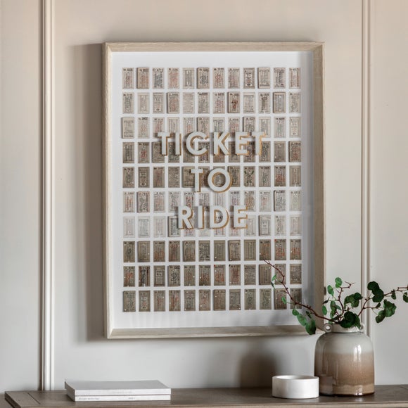 Cedar and Sage Travel Graphic Framed Print
