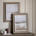 Cedar and Sage Set of 2 Sandscape Framed Canvases