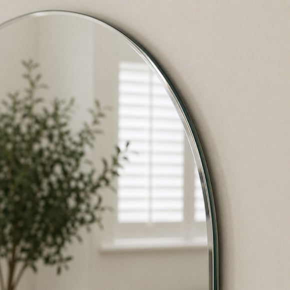 Arcus Frameless Arched Full Length Wall Mirror, product image 2